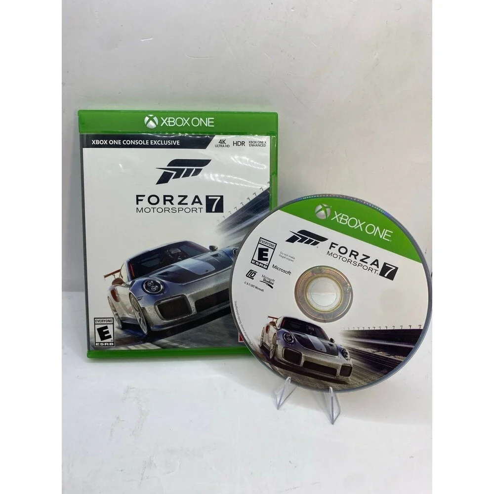 Forza 7 Motorsport - Microsoft Xbox One (Missing Manual) Racing Game 4K Tested.